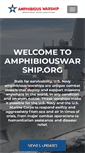 Mobile Screenshot of amphibiouswarship.org