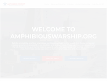Tablet Screenshot of amphibiouswarship.org